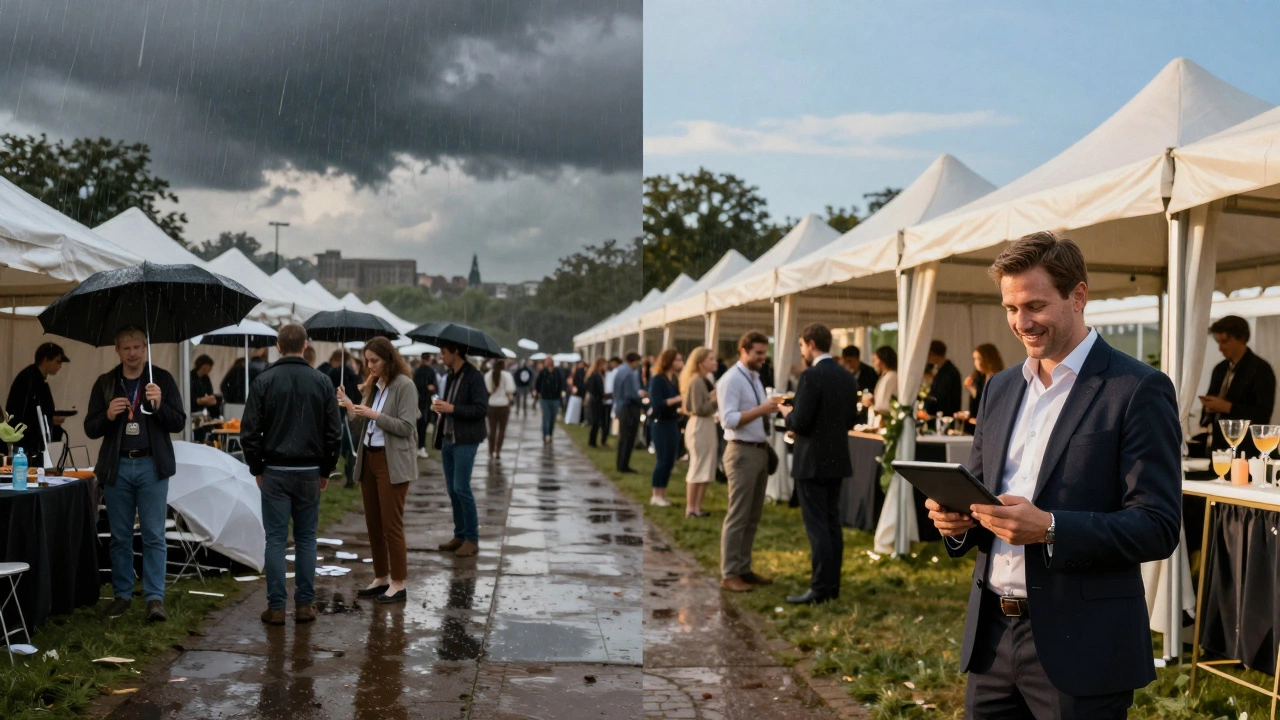 Сравнение хаотичного и идеально организованного мероприятия — результат работы event-менеджера.