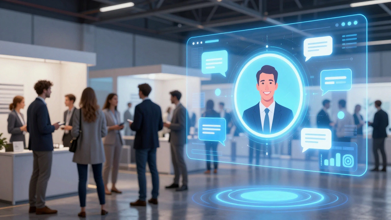 Гибридное мероприятие: физические участники и виртуальные аватары в одном пространстве.